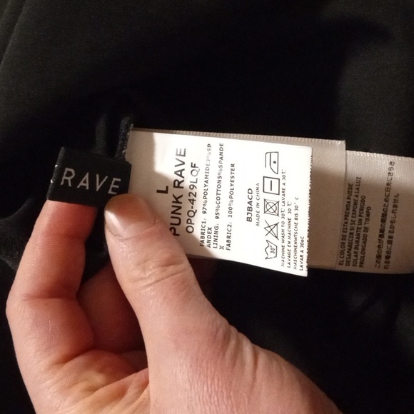 Goth black dress - Picture 2 of 2